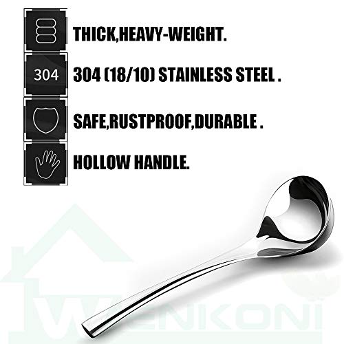 2 Wenkoni+Heavy+weight+Stainless+Hollow+handle