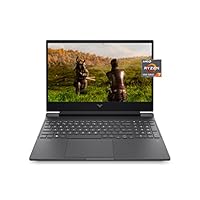HP Victus 15.6” Gaming Laptop PC, NVIDIA GeForce RTX 3050 Ti, AMD Ryzen 7 5800H, Refined 1080p IPS Display, Compact Design, All-in-One Keyboard with Enlarged Touchpad, HD Webcam (15-fb0028nr, 2022)