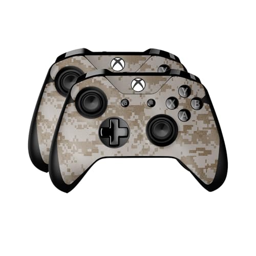 Glossy Glitter Skin Compatible with Microsoft Xbox One Controller (2 Pack) - DR…