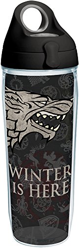Tervis 1252407 Game of Thrones - House Stark Tumbler with Wr