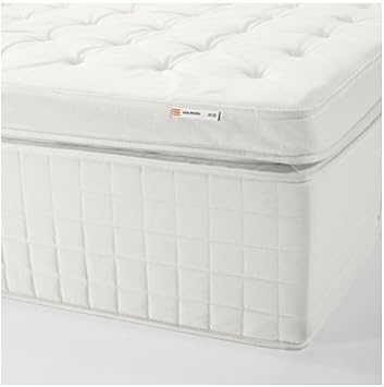 Amazon Com Ikea Holmsbu Spring Mattress White Medium Firm Full