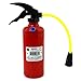 Splash Fun Fire Extinguisher Water Gun Squirter Pump for Kids Fire Fighter Toy with Aim Control Nozzle with 2 Gosutoys Stickers