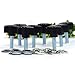 Kawell Wrangler Hard Top Thumb Screw Set of 8 Quick Removal with Nuts Kit Fit Wrangler Sports Sahara Freedom Rubicon Unlimited