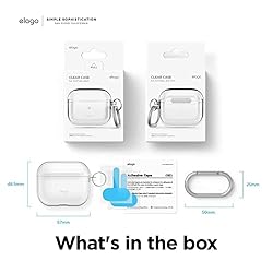 elago Clear Case Compatible with AirPods 3 Case
