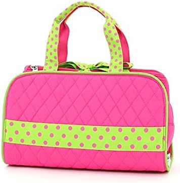 Bellaza Quilted Solid 3pc Cosmetic Bag