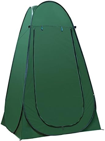 Touz Outdoor Portable Pop-up Multifunction Tent Camping Fishing Beach Toilet Shower Changing Room with Carry Bag, XL Size