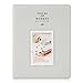CAIUL 128 Pockets Photo Album Compatible with Fujifilm Instax Mini 12 11 7s 8 8+ 9 25 26 50s 70 90 Film, Polaroid PIC-300 Z2300 Film, Smokey White