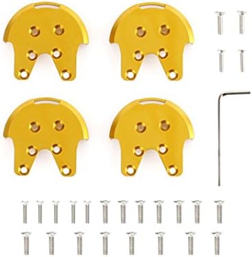Bekia 4x METAL Reinforcement Plate Kit Motor Mount Base Protect For DJI Phantom 3 2