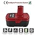 VINIDA 2Pack 6.0Ah 18V P108 Battery Replacement for Ryobi 18V Battery Lithium Compatible with Ryobi Battery P102 P104 P109 Cordless Power Tools