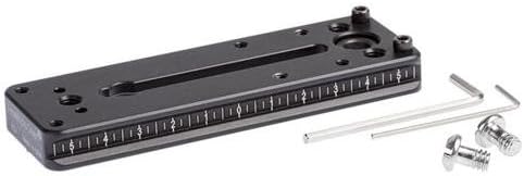 ProMediaGear PX4 4.5" Arca-Type Double Dovetail Plate with SS2 Quick Release Adapter Port