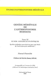 Genèse médiévale de l'anthroponymie moderne