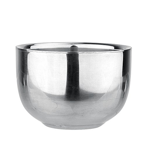 Globeagle Double Layer Soap Cup Heat Insulation Smooth Shaving Mug Bowl (200ML) - Thumbnail 5