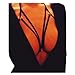 Mallcat Harness Bra Elastic Bra Strappy Hollow Out Bustier
