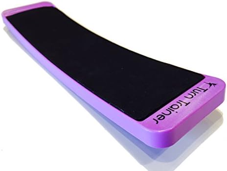 TURN TRAINER turning board for ballet, dance, or ice skating turns (Official Turn Trainer) (Purple)