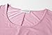 Lanmo Women Plus Size 3/4 Sleeve Tunic Tops Loose Basic Shirt (2X, Pink)