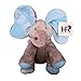 HR Creations Baby Animated Flappy Ear The Singing Elephant Plush Toy for Boy and Girl Interactive Sing and Play