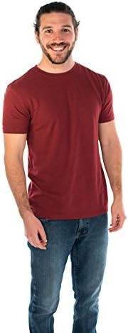ONNO Men's Hemp T-Shirt L Wine