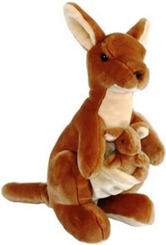 Photo 1 of Plush Kangaroo(18") and Joey in Pouch by Unipak