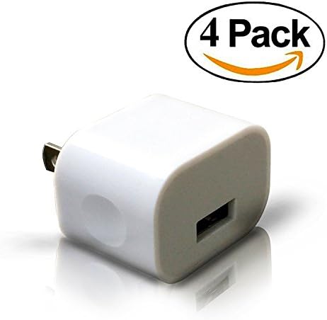 Celace USB Wall Lightning Charger for Smartphones - 4 Pack