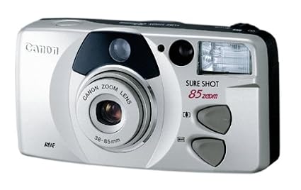 Canon Sure Shot 85 Platinum Zoom 35mm Camera - 