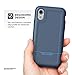 ENCASED iPhone XR Heavy Duty Protective Case [Military Grade] Full-Body Rugged Impact Protection (Rebel Blue)