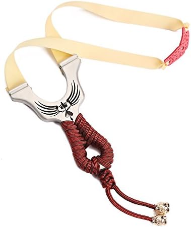 Shayier Outdoor Stainless Steel Hunting &amp; competitive Slingshot , suitable for Kids/ Children/ Adult (Crown)