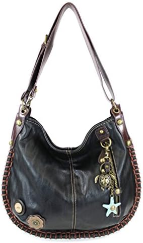 Charming X-large Hobo/Xbody Handbags (Turtle) By Chala (M808-BK-TU1)