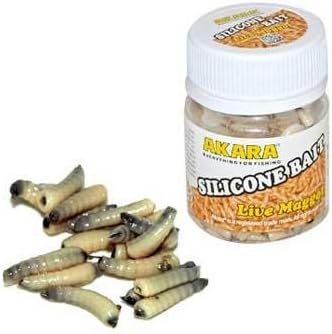 The Reel Shot Akara Live Maggot Jar
