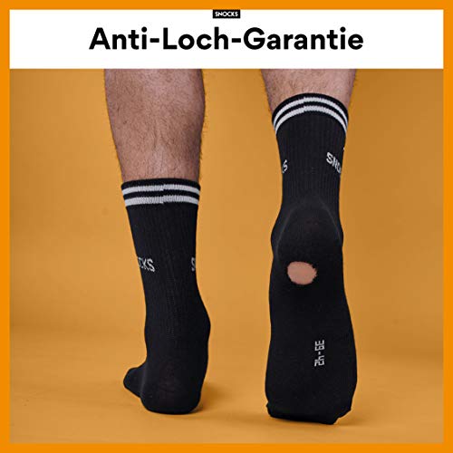 Snocks Sportsokken Heren en Dames (4-Pack) Crew Tennissocken - Image 7