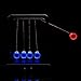 Fun Central LED Light Up Newtons Cradle Pendulum Balance Balls - Office Decoration