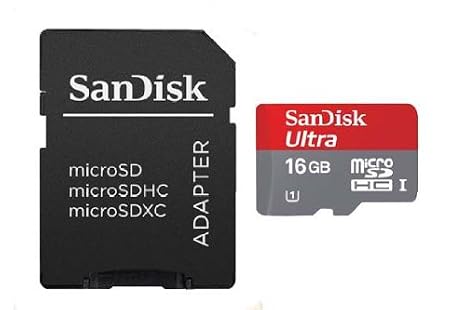 Sandisk 16gb карта памяти sandisk Ultra microsdhc cl10 30mb/s с адп. sdsdqui-016g-u46 (619659103996)