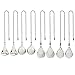 8 Pcs Crystal Prisms Charm Pendant Ceiling Fan Pull Chain Extender with Ball Chain Connector by MOMOONNON
