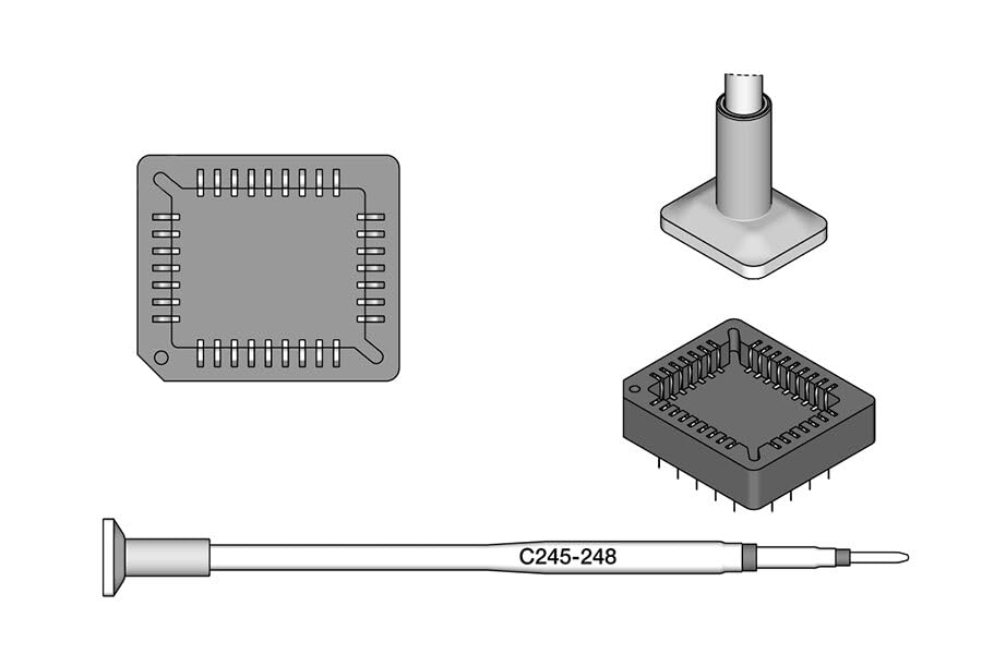 Jbc C245248 SMD Desoldering Tip for T245