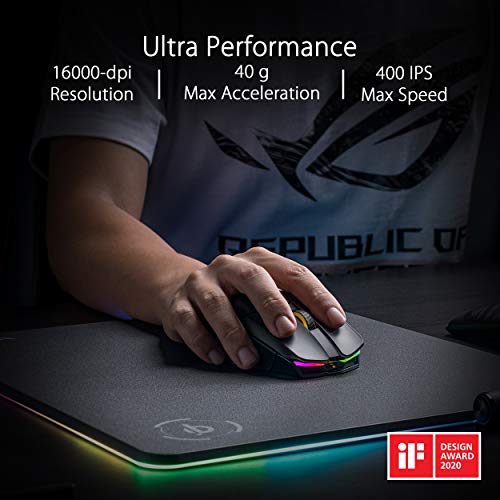 Asus-ROG-Chakram-Raton-inalambrico-RGB-de-Gaming-Carga-Qi-Joystick-programable-Tres-Modos-de-conexion-Cable-24-GHz-Bluetooth-Sensor-avanzado-de-16000-dpi-Aura-Sync