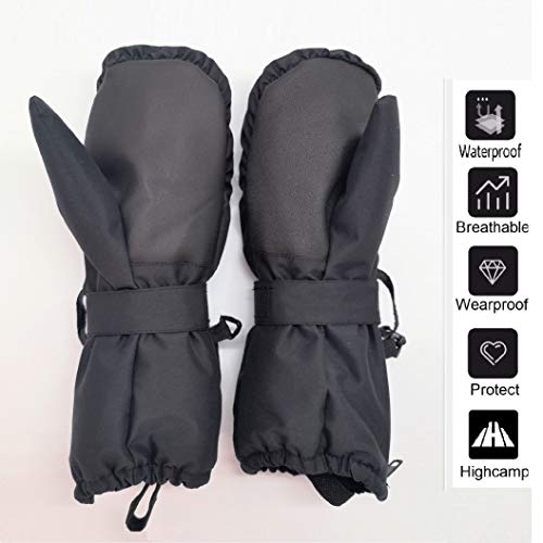 Highcamp Kids Waterproof Snow Mittens - KSM11