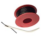 Coolaroo 301408, Lacing Needle Attachment and Placement, (1 Set, 80' Cord) Shade Fabric Accessories, Black