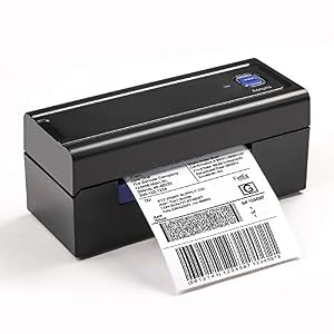 Image of Thermal Label Printer, AONOMI Direct Thermal High Speed Label Printer, Compatible with Amazon, Ebay, Etsy, Shopify - 4×6 Label Printer, Compare to DYMO 4XL