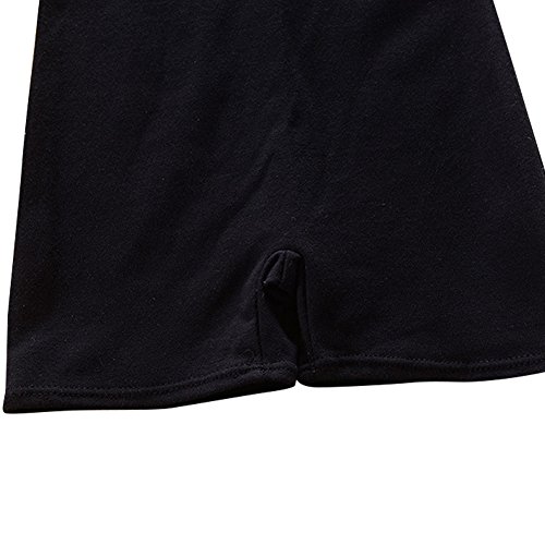 Nachvorn Girls' Sleeveless Gymnastics Leotard One-piece Dancing Athletic Camisole,Black10