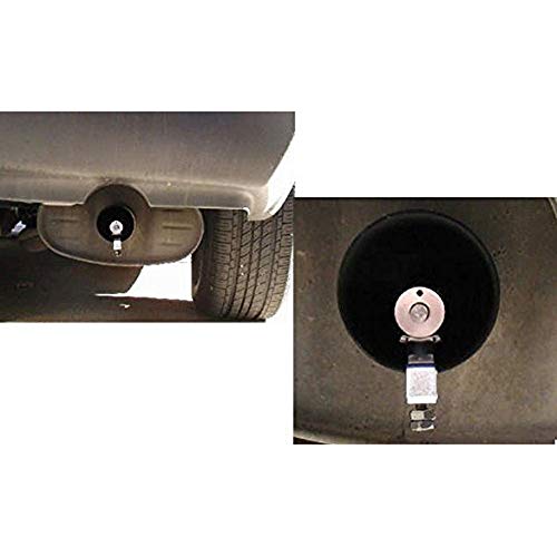 Weite 2-Pack Universal Car Tailpipe Turbo Sound Whistle | Exhaust Muffler Pipe Whistle Blow Off Valve BOV Simulator | Automotive Replacement Exhaust Mufflers Sound Maker Tip (L)