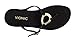 Vionic Women's Orchid Arch Support Thong Wedge Sandal Black 9 M US