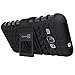 Galaxy Express 3 Case, CoverON [Atomic Series] Hybrid Cover Tough Protective Hard Kickstand Phone Case for Samsung Galaxy Express 3 - Black