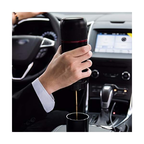 HAYN Filterkaffeemaschine Kapsel-Kaffeemaschine, Italienisch Auto tragbare Kaffeemaschine, Mini automatische Heizung… – Bild 8