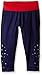 Jacques Moret Little Girls' Basic Dance Pant, Blue, Small