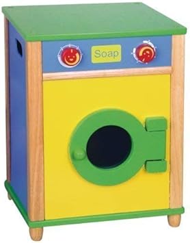 play washing machine wooden