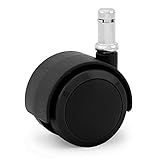 KATU BB506-14 Office Chair Caster Wheels Rubber PU 2