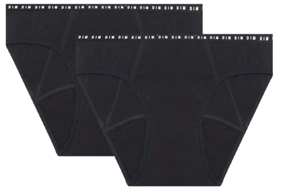 DIM Menstrual Briefs Organic Cotton Heavy Flow DIM Protect x2