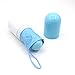 visnfa Umbrella Ultra Mini and Light with a Cute Capsule Case and not only umbrella but also Anti-UV Sun Umbrella (Blue)
