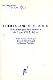 Citer la langue de l'autre