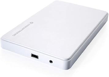 Conceptronic C20-251 Caja Disco Duro 2.5 Pulgadas Mini, Blanco: Amazon.es: Electrónica