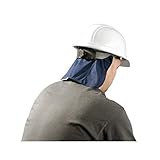 Hard Hat Cooling Pad Deluxe with Neck Shade - Navy Miracool